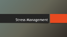 stress management thumbnail